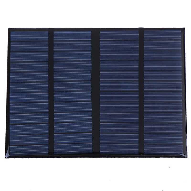 12v 1.5w solpanel standard diy batteriladdningsmodul för laddare