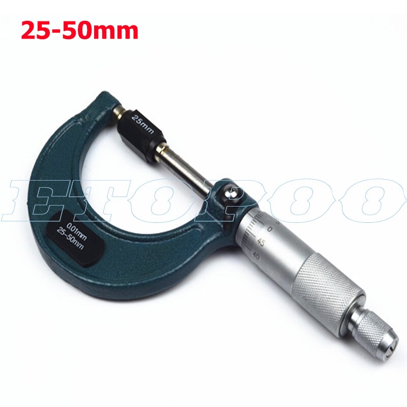 0-4inch Outside Micrometers in sets inch micrometer 0-1" 1-2" 2-3" 3-4" outside micrometer Mikrometer caliper thickness gauge me: 25-50mm