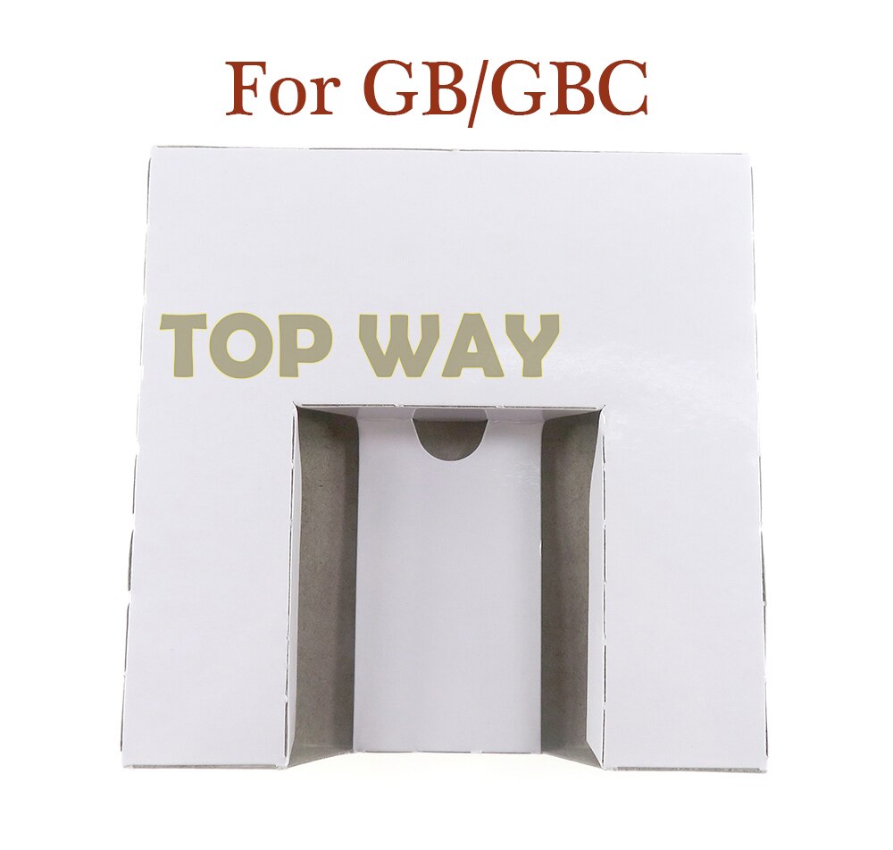 1PCS Carton Replacement Cardboard Inner Inlay Insert Tray For GB for GBC Game Cartridge US JP version