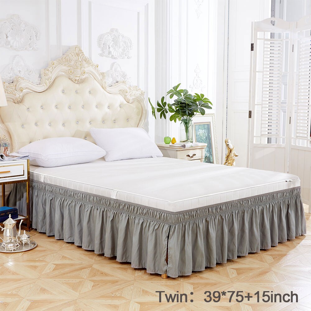 Neue Feste Elastische Bett Felsen Heimat Hotel Schlafzimmer Dekorationen Liefert 8 Farben Heimat Textil Bettdecke Bett Röcke