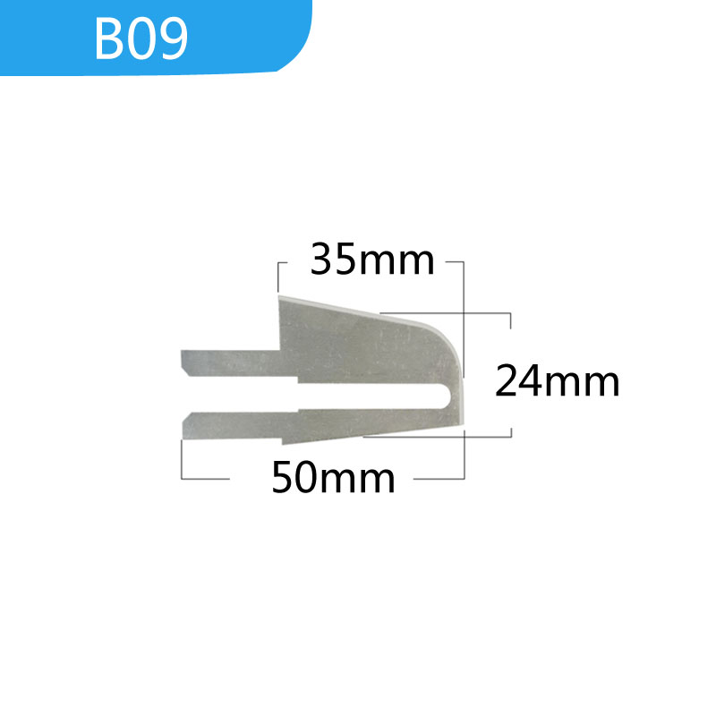 Lame de coupe chaude pour corde en tissu, couteau chauffant électrique, accessoires de coupe, couteau à rainurer en mousse, lame droite pour couper le Nylon: green