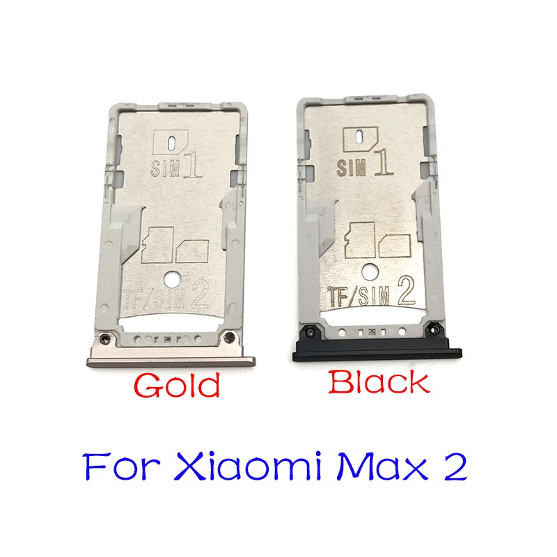 SIM Card Accessories For Xiaomi Mi Max 2 3 Pocophone F1 Sim Card slot tray Holder repair part