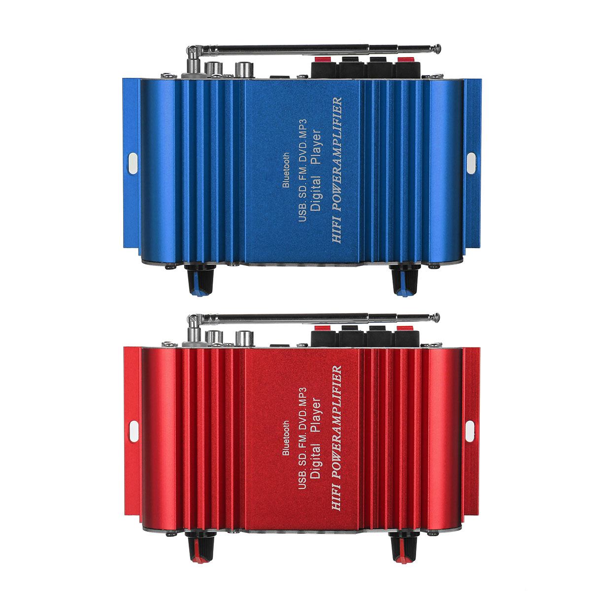 2CH 200W * 2 12V Mini Verstärker Hause Audio- Einrichtungs Möbel Auto Verstärker HiFi Verstärker 20-20KHZ Unterstützung bluetooth FM Radio