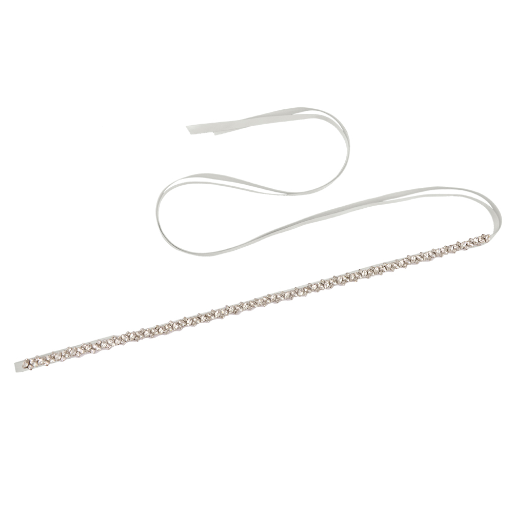 Trixy s404 sparkly strass cinto cintos de casamento faixa de diamante nupcial cinto fino para menina faixas de noiva para vestido de casamento: gray