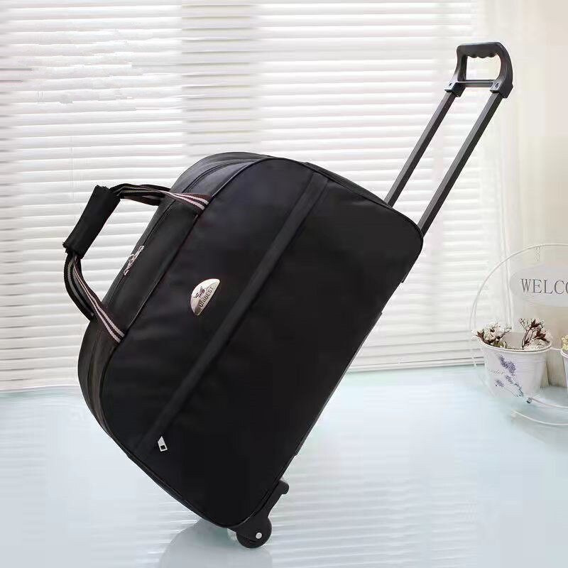 Portable Trolley Bag Rolling Suitcase Travel Luggage Storage Carry On Case Women Men Waterproof Business Boarding Bag On Wheels