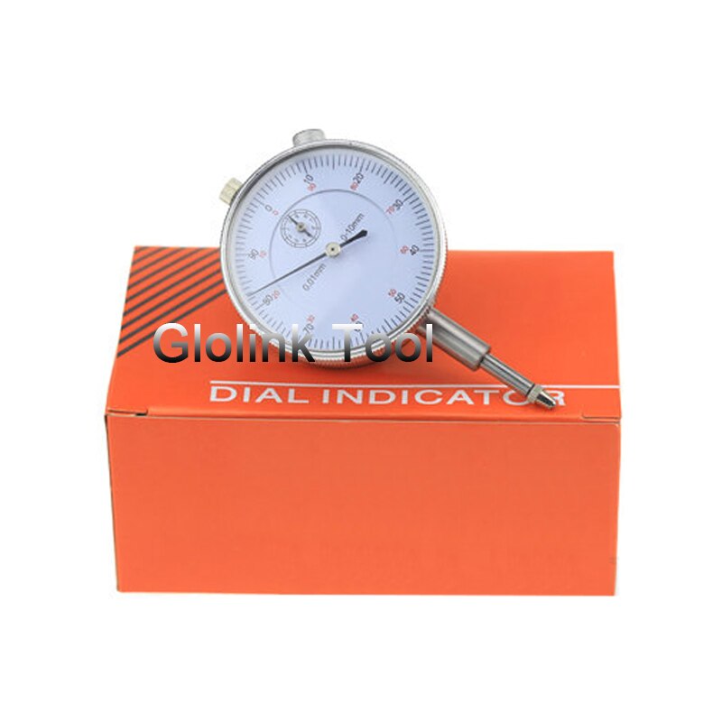 Accuracy Tool 0.01mm Dial Test 0-10mm Indicator Dial Test Indicator Gauge Round Dial Indicator Micrometre Dial Gauge Micrometer