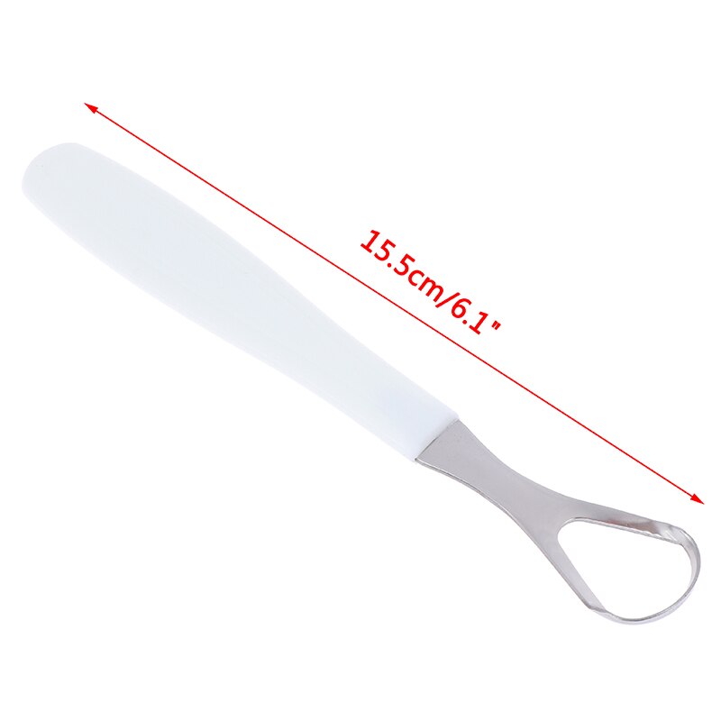 1pc roestvrijstalen tongschrapers, mondreiniger, herbruikbare tongreiniger, herbruikbare mondborstel, frisse ademmaker