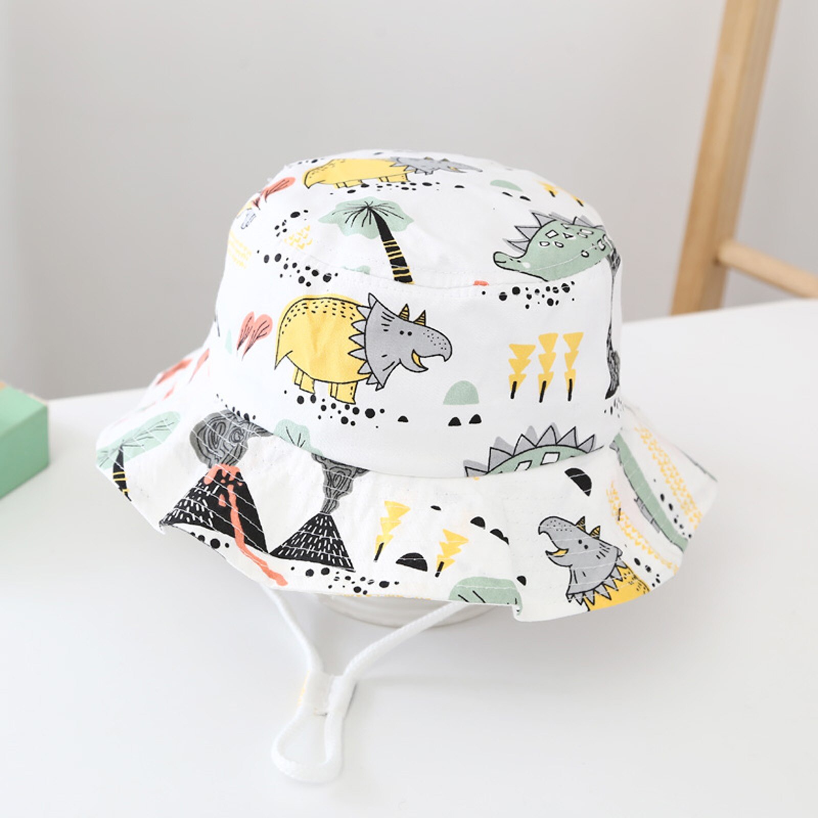 Chapeau de soleil pour bébé de 2 à 6 ans, seau d'été pour enfants, garçons et filles, avec mentonnière réglable, Panama, casquette de pêcheur Hip Hop: F