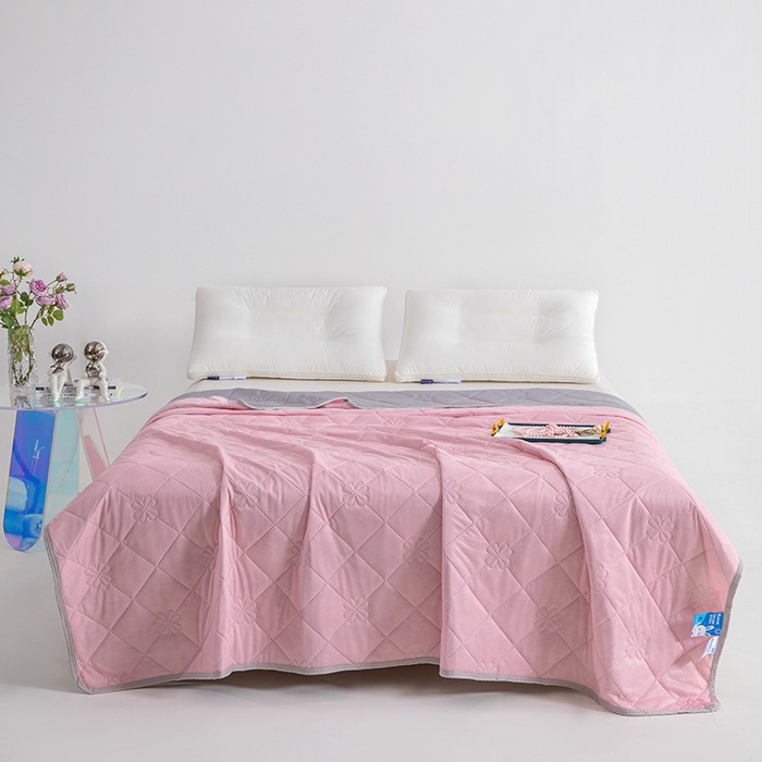 Zomer koel dekbed mint ijs zijde koel dekbed effen kleur thuis slaapzaal airconditioner quilt zomer: 200x230 cm / MULTI