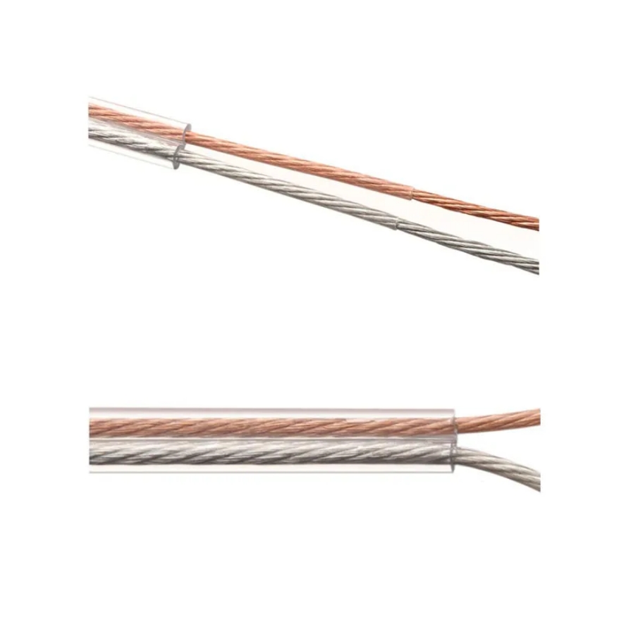 Cable de Audio ruidoso DIY, Cable de Audio Hi-Fi, Cable de Audio de cobre sin oxígeno para amplificador, sistema de cine en casa, KTV y DJ