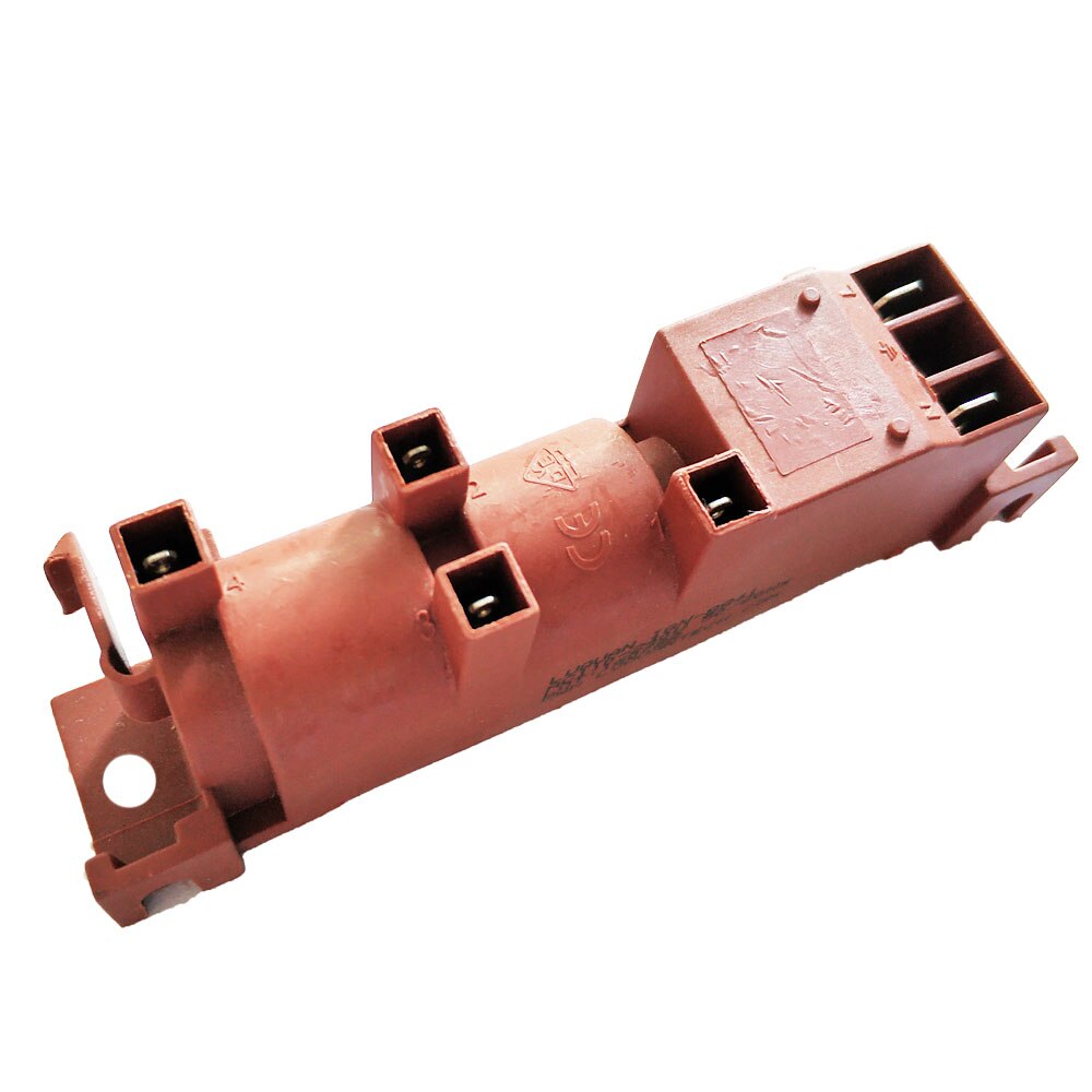 Encendedor de pulso de cuatro terminales para cocina de gas, pieza de encendido eléctrico, CA 220-240V, vitrocerámica
