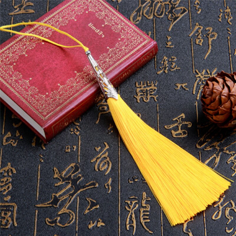 Tee itse 2 kpl sileä pystysuora pitkä tupsu riipus korvakorut korut tarvikkeet 13cm askartelu: Kultainen  -2 kpl