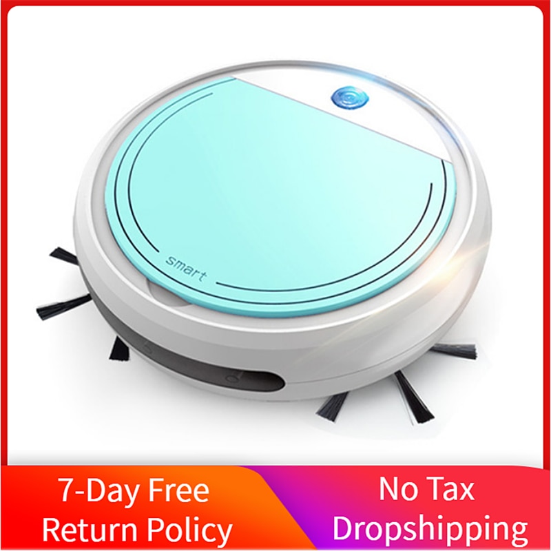 Auto Smart Vegen Robot Elektrische Stofzuiger Uv Sterilisator Sterke Zuigkracht Vloer Vuil Stof Haar Veegmachine Voor Huis Schoonmaken