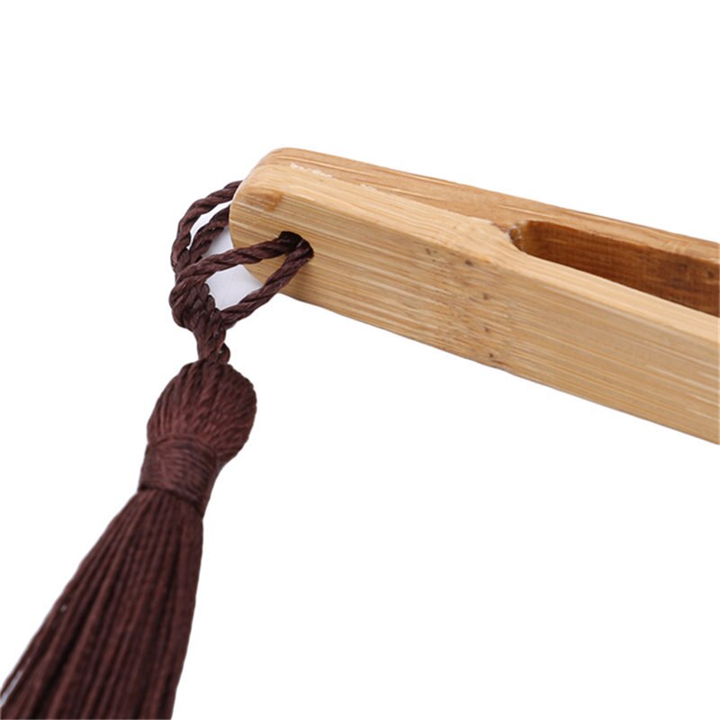 Chinese Bamboo Tea Clips Candy Fruit Salad Small Tools Food Tongs Kitchen Utensils With String Tea Cookie Anti-scalding Tea Clip