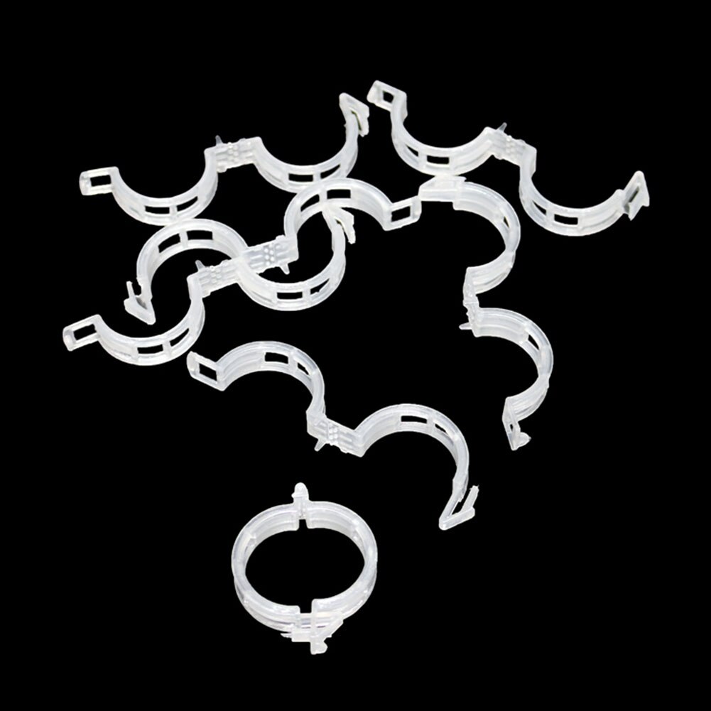 100/400/800 Stuks Plastic Plant Wijnstok Stem Clips Sluiting Ring Gesp Voor Druif Tomaat Fruit Groente Klimmen plant
