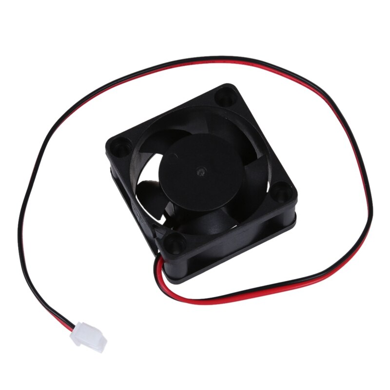 -2Pcs 12V Dc 2 Wire Computer Pc Cpu Cooling Case Fan - 40Mm x 40Mm x 20Mm & 40Mm x 40Mm x 10Mm