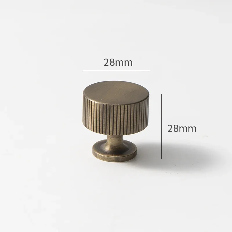 Manija y perilla de gabinete de bronce antiguo, perillas de cajón de latón macizo lineal, barra retro, herrajes para muebles de armario de cocina y dormitorio: Morado