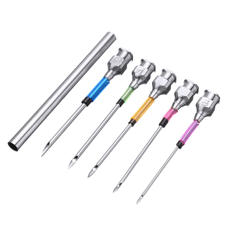 6pcs DIY Embroidery Stitching Punch Needles Set Poking Cross Stitch Tools Crochet Knitting Art Sewing Needles