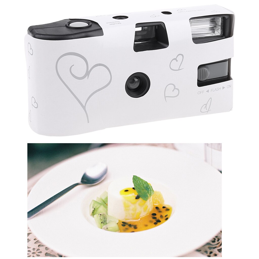 36 Photos Disposable Film Camera Flash Power Single Use Once Take Pictures Tool