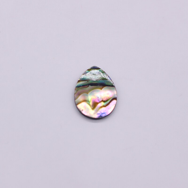 10 stuks oorbellen met natuurlijke abalone schelpen, liefdesringen met cabochon kralen en een platte achterkant, doe-het-zelf sieraden maken  c49: 2 dasuidi 1.6 x 1.2cm