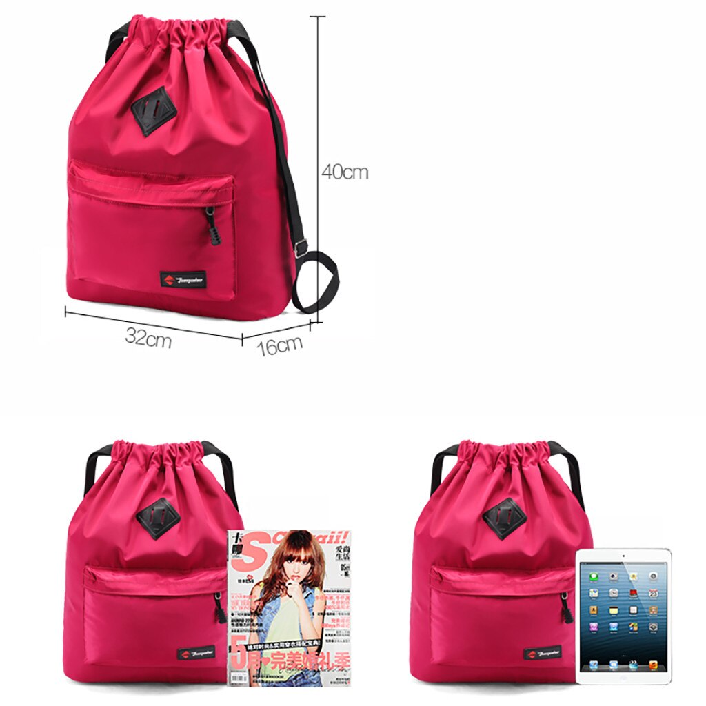 Scuola Palestra Drawstring Bag Cinch Sacco Immagazzinaggio della Tela di canapa Zaino zaino Dello Zaino Del Sacchetto di Sport Zaino Casual Studente Zaino #1124s25