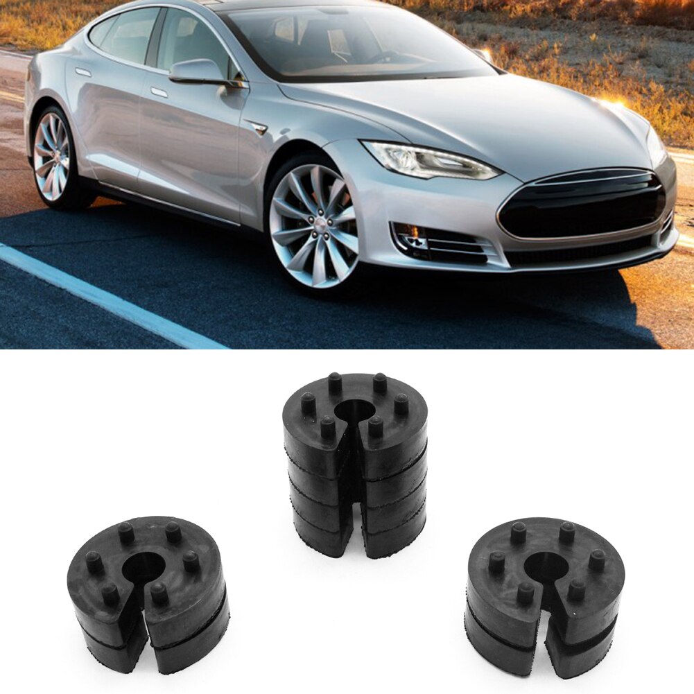 Componentes duraderos para coche, limitador de deflexión de resorte, VA HA Paquete de 8 piezas negras, componentes de reparación Exterior de automóviles, 13mm