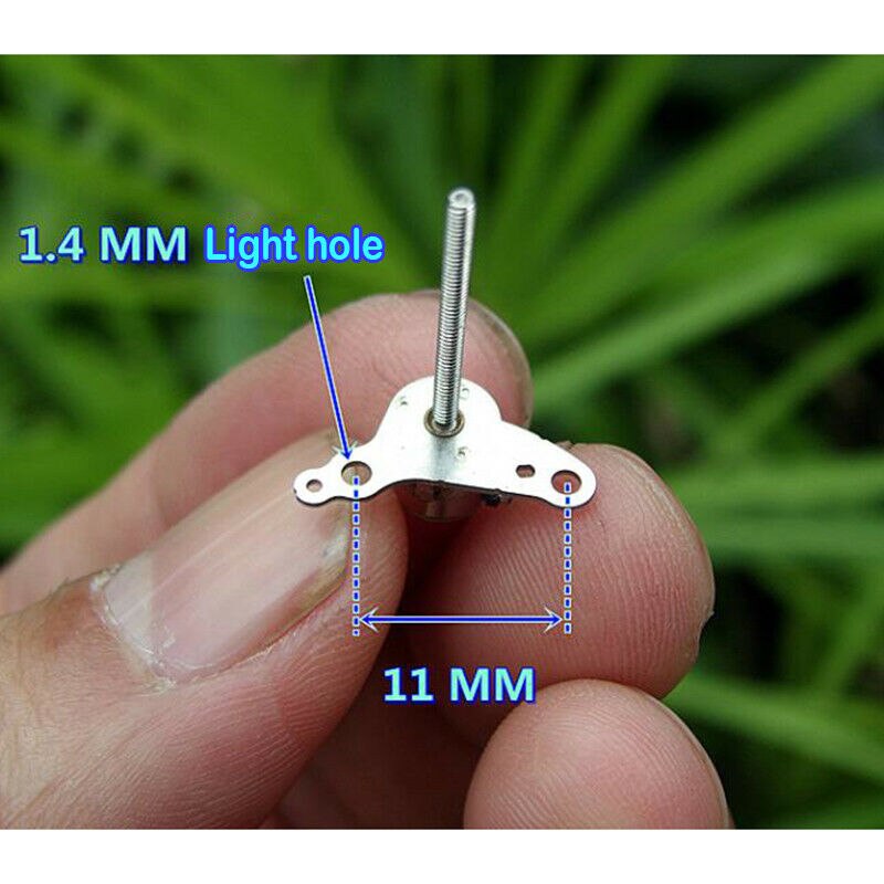 5Stck Nidec 2-Phase 4-draht Mikro Mini Miniatur 6mm Schrittmotor treten 17mm Lange welle linear Schraube DIY Digital Kamera Objektiv