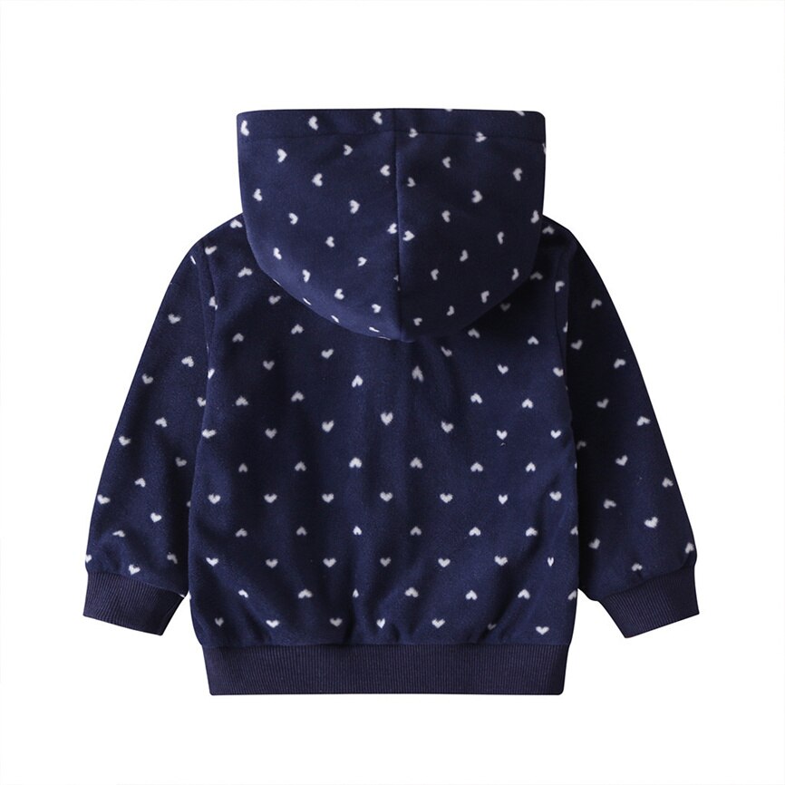 Kinder Jacken Neugeborenen Baby Jungen Mädchen Kostüm Valentinstag Herz Mit Kapuze Mantel Herz-Förmigen Druck Casual Outwear kleidung