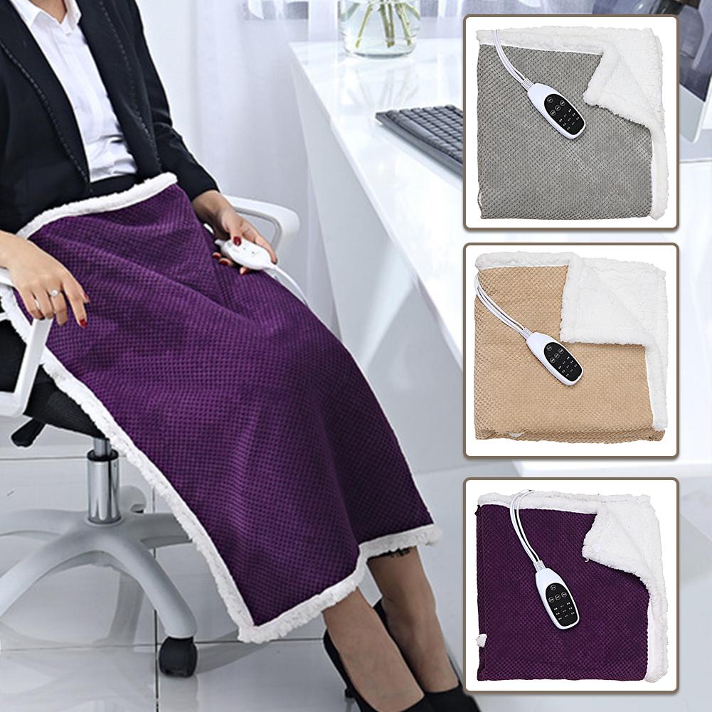 Physiotherapy Electric Heating Pad For Cramps Back Pain Double-sided Heating Blanket Washable Soft Warmth Heat Pad