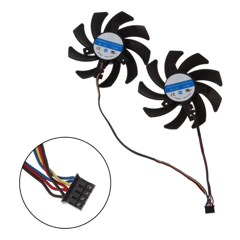 2pcs/set CF9010H12S RX 480/470 VGA GPU Cooler Grap... – Vicedeal