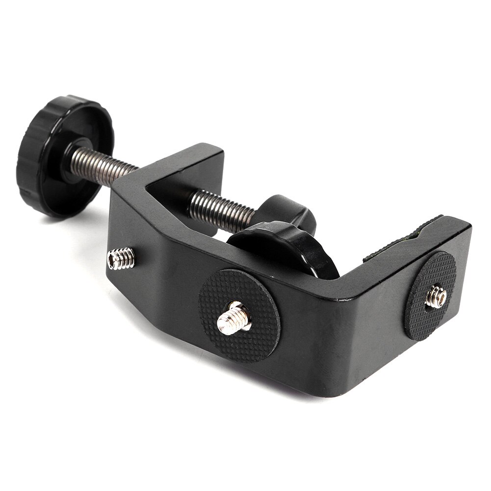 Pince de bureau Support Caméra LAMPE À LED Flash Support Fixe Pour La Photographie en Studio Boucle Base Surface Verticale Adaptateur de Montage