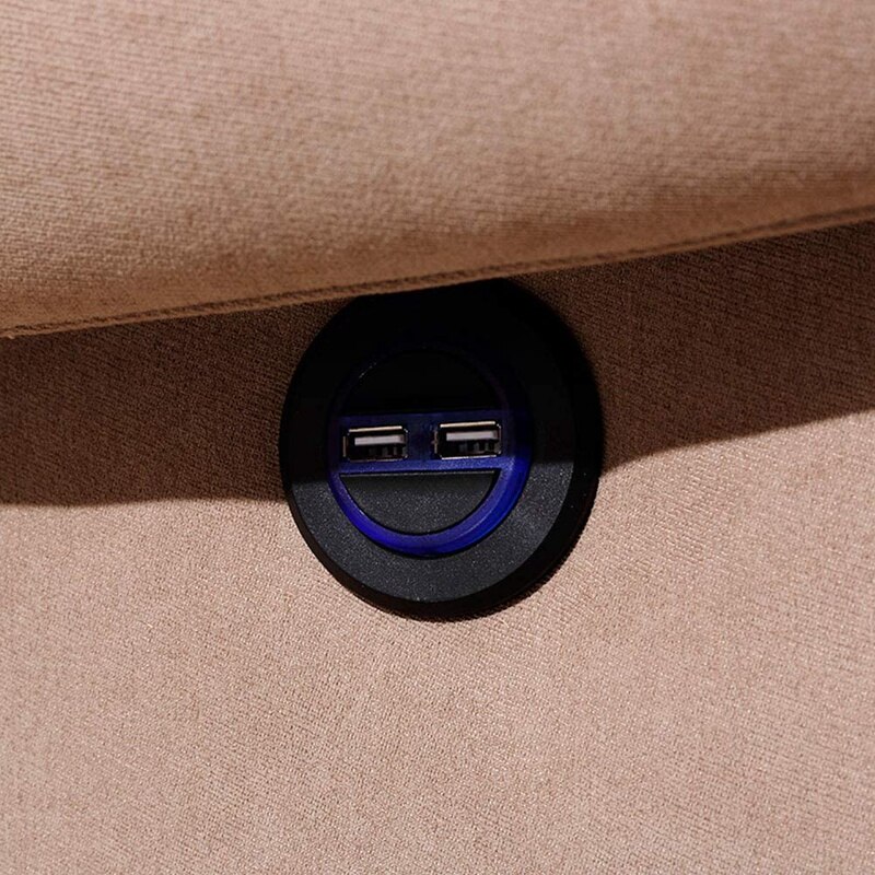 Electric Recliner Switch with USB 5V 1A Port Power Recliner Replacement Parts Chair Sofa Recliner Remote Blue Light