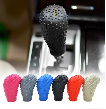 Car rubber Shift Gear Knob Cover Handbrake for Nissan TEANA QASHQAI BLUEBIRD SUNNY TIIDA PALADIN Geniss Juke X-Trail