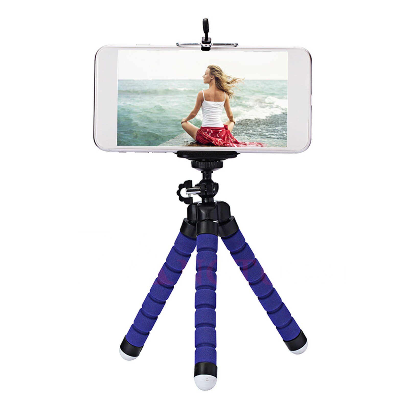 Mini Flexible Sponge Octopus Tripod Mobile Phone Tripod Smartphone Camera Bendable Tripod for i-Phone Huawei Xiaomi Smartphone