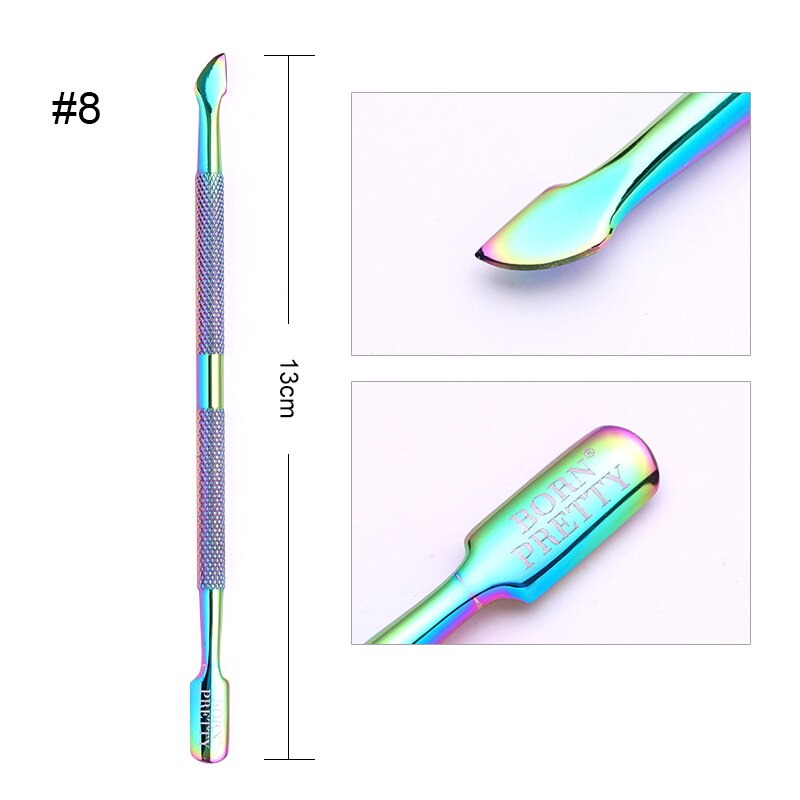 BORN PRETTY 1 PC Nail Art Tool Nipper Nail Cuticle Scissor Dead Skin UV Gel Remover Pusher Nail Stamper