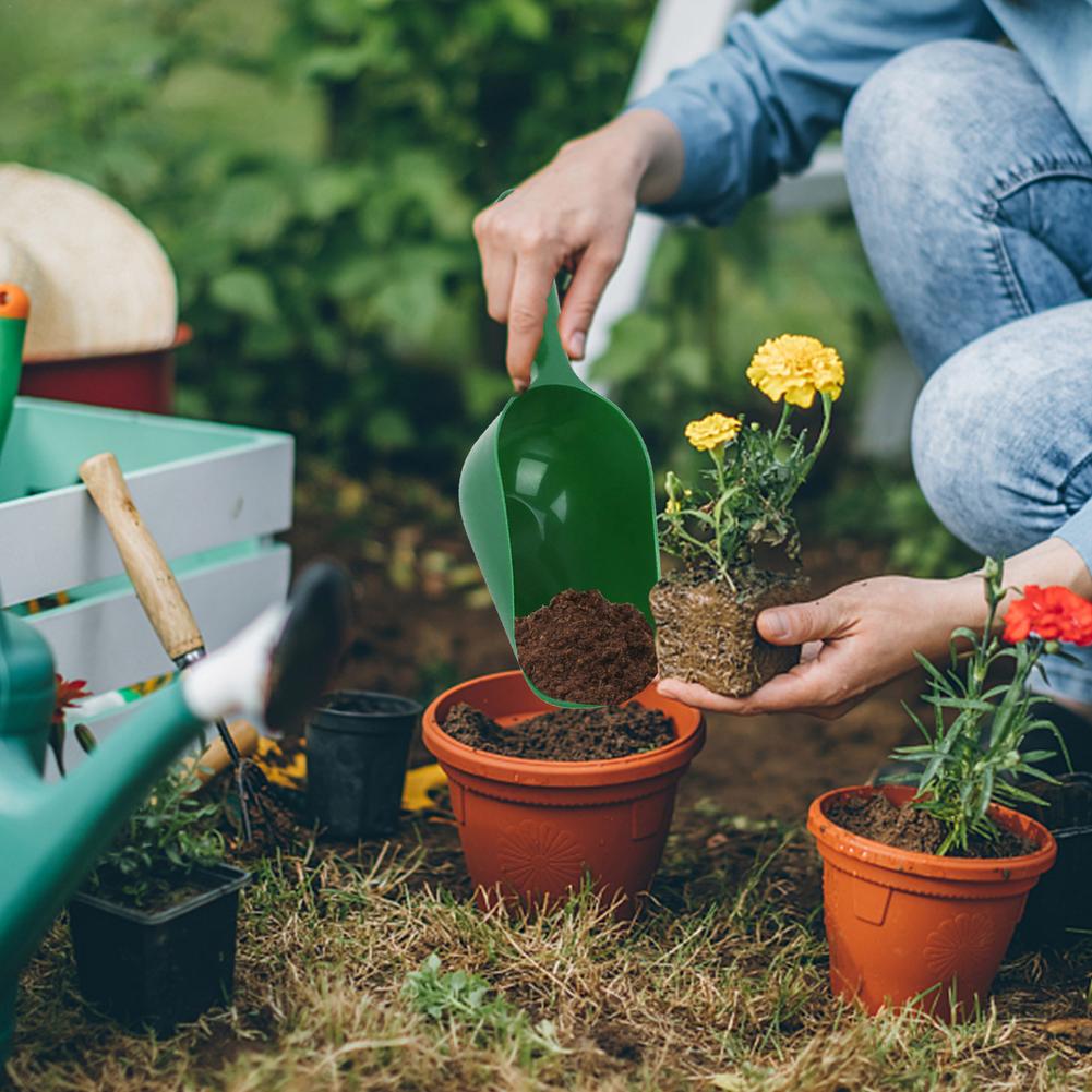 Garden Scoop Multi-function Soil Plastic Shovel Spoons Digging Tool Cultivation Hand Tools Soil Shovel Cultivation Garden Tool