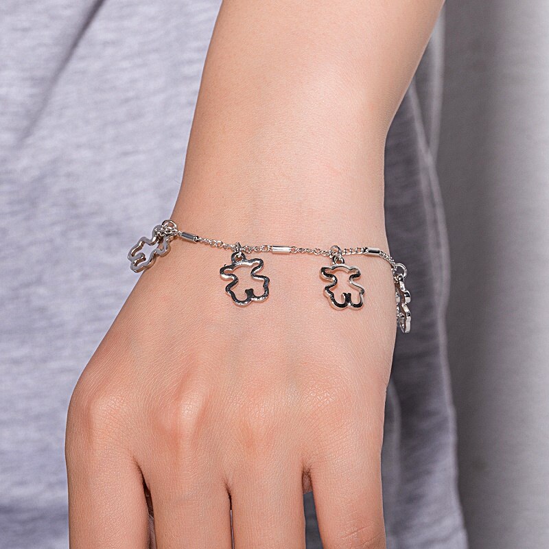 Sommer retro Geometrische Legierung Hüfte hüpfen Ausschnitt Bär Armbinde Für Frauen Schmuck Zubehör