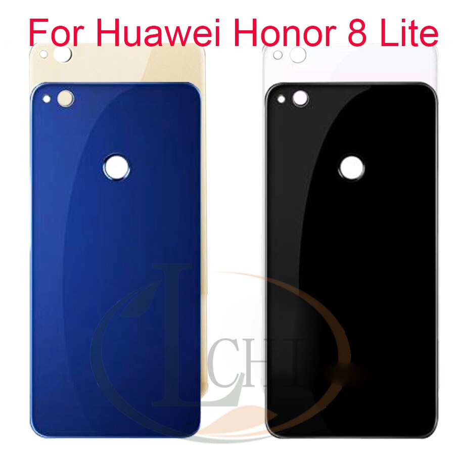 For Huawei honor 8 battery cover Door Back For Huawei honor 8 lite Battery Door Replacement Parts for honor 8lite Back Cover