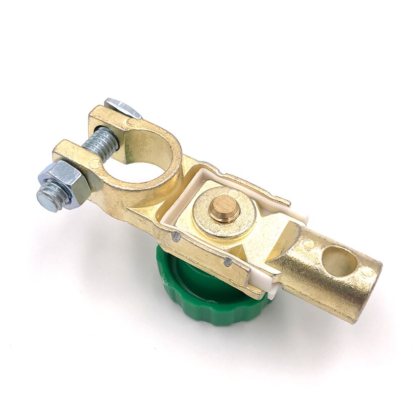 Copper Alloy Car Battery Power Turn Off Switch Auto Truck Parts Terminal Cap Interrupt Tool Quick Cut-off Switches Relay Rotary