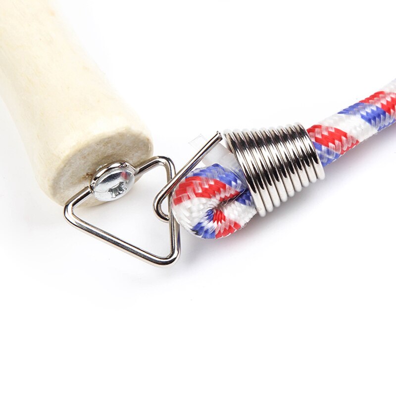 Fitness Jump Ropes With Wood Handle Long Skipping Rope For Multiplayer Group Teamwork Sports Game 3/5/7/9m