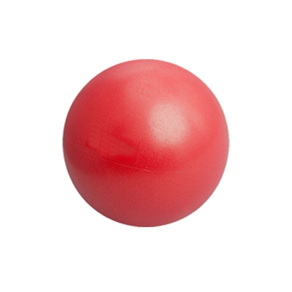 25cm Yoga Ball Exercise Gymnastics Pilates Ball Balance Exercise Gym Sports Ball PVC Indoor Home Training Mini Yoga Ball: red