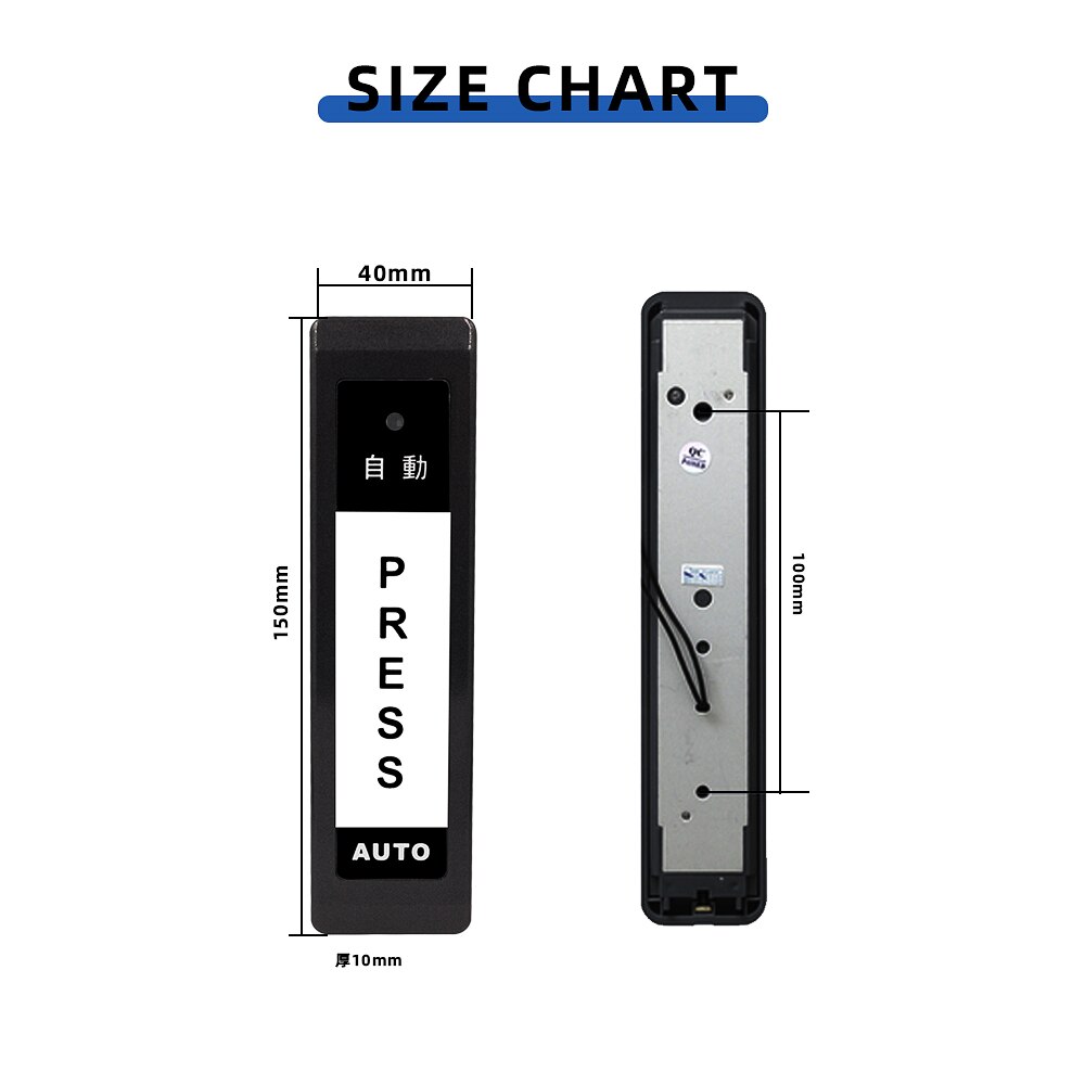 Press Exit Button Push Switch Door Opener Release Switch For Automatic Door Electric Lock Electric Sliding Door