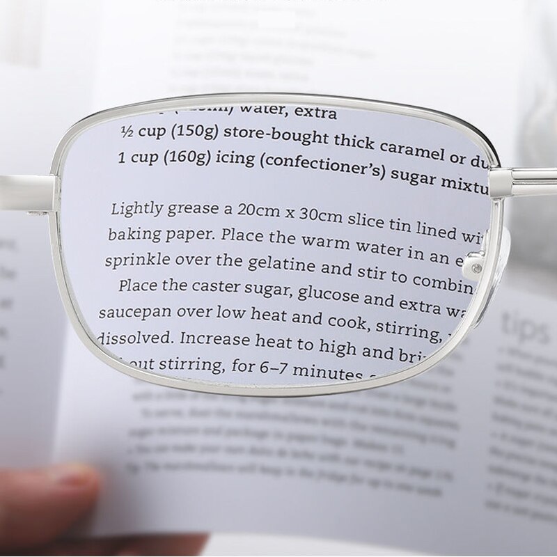 Anti-Blauw Licht Echt Glas Lense Natuurlijke Kristal Leesbril Mannen Vrouwen Anti-Uv Full Frame Verziendheid Brillen