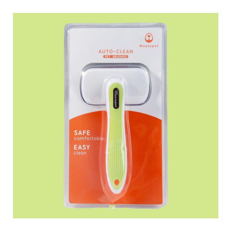 Deppet pet comb automatische ontharingskam voor honden en katten, massage, styling en verzorgingstools, geschikt voor alle honden en katten.: 004