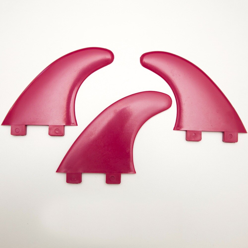 Fcs Fins Surfboard Fins Surf Fins Surfing G5 Fin (3 pcs): purple -red