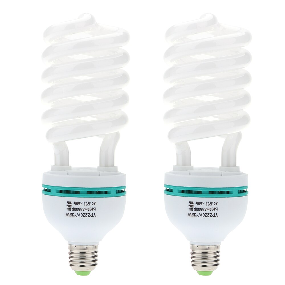 E27 Photo Studio Lamp - 135W 5500K Daylight Bulb - Video Lighting for Photography