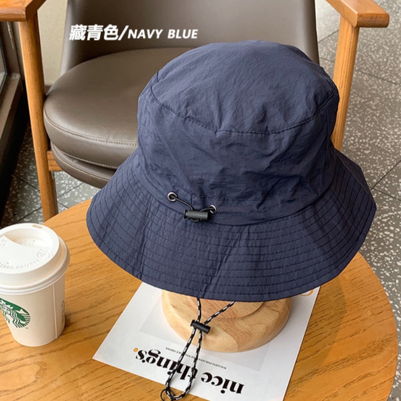 Cappello da pescatore protetto a tesa larga estivo Cappello da pescatore da equitazione Escursionismo Cappello da sole con protezione solare Cappellino impermeabile ad asciugatura rapida Uomo Donna Protezione solare: Blu