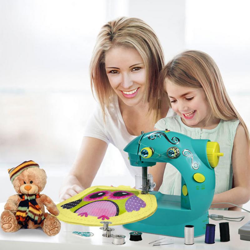 Electric Children Portable Miniature Presente Sewing Machine Without Board Mini Multi-function Household Sewing Machine