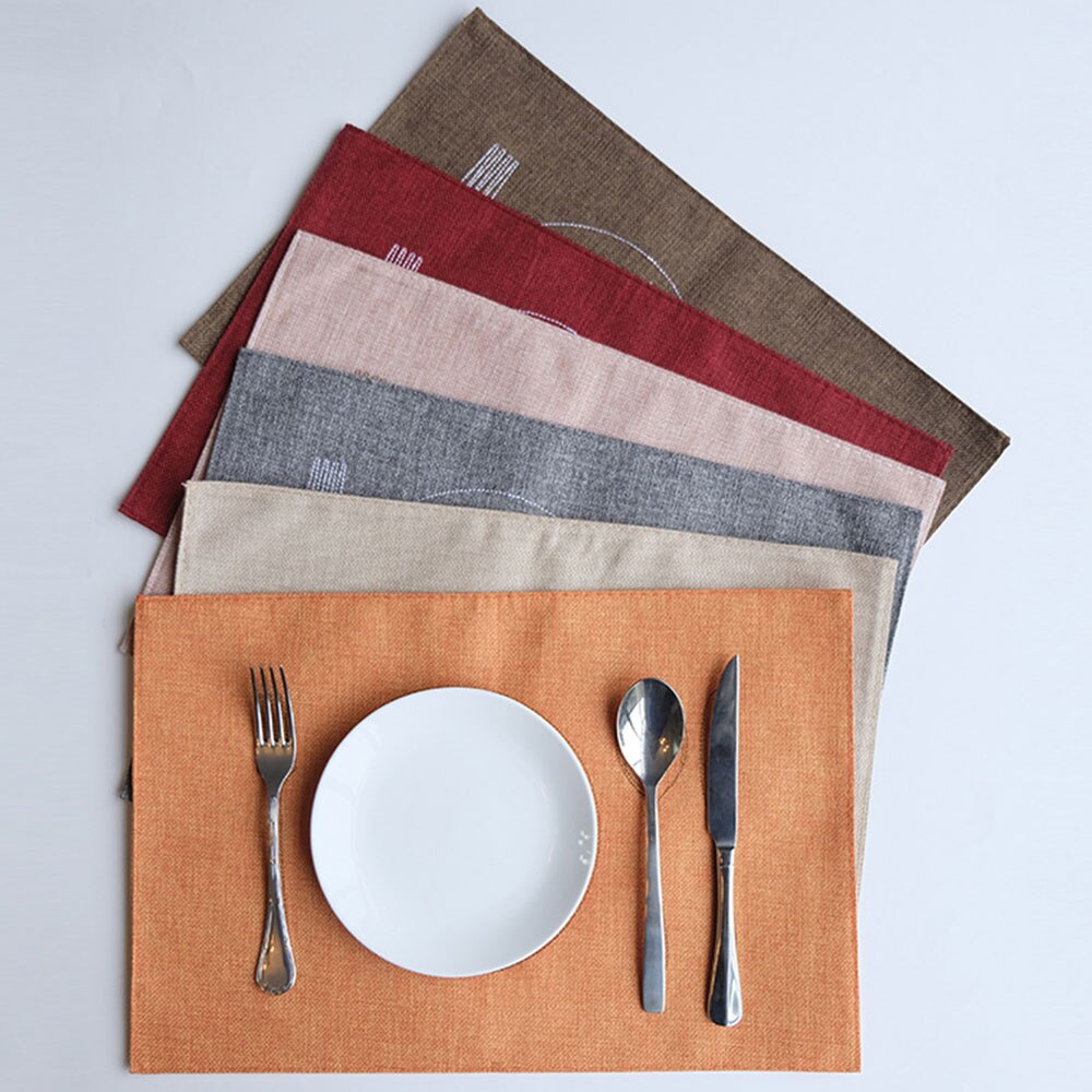 Katoen Linnen Effen Kleur Party Tafelkleed Diner Servet Restaurant Home Decor Servetten Bruiloft Linnen Stof Servetten