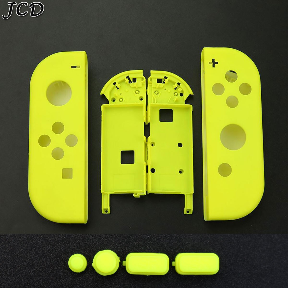 JCD-carcasa de plástico de repuesto para Nintendo Switch, funda carcasa Con botones SL SR, mando Joy-Con: H